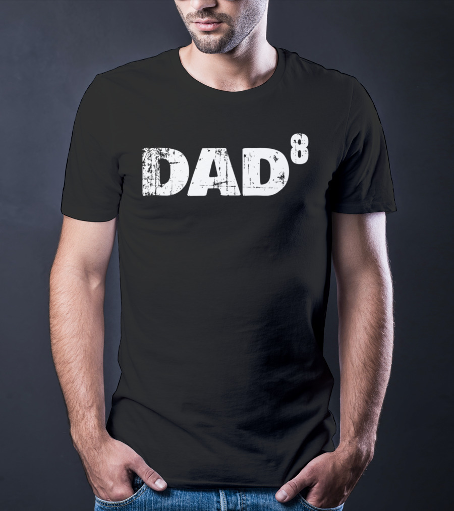 Dad Of Eight Pregnancy Reveal Power Again T-Shirt