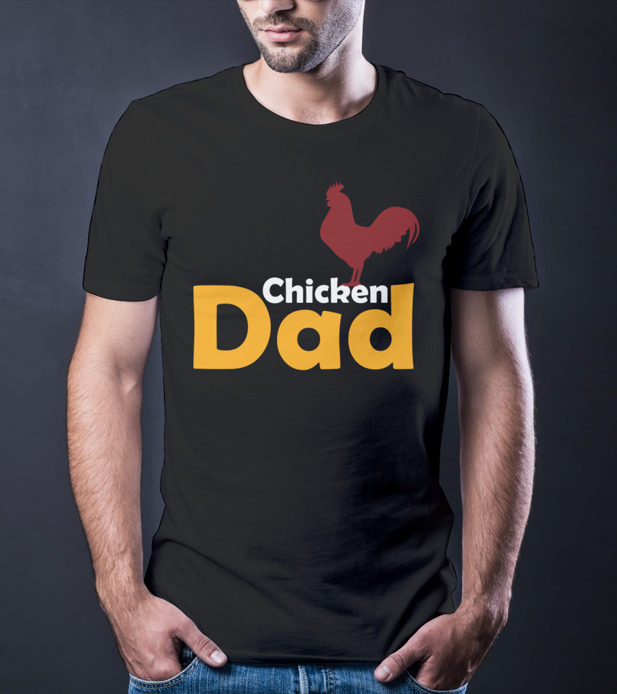 Chicken Dad Funny Lover Themed Chicken Dad T-Shirt