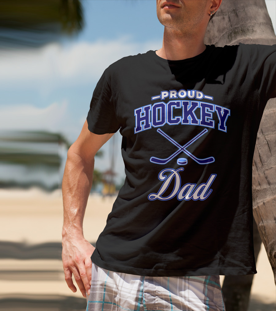 PROUD HOCKEY DAD T-Shirt