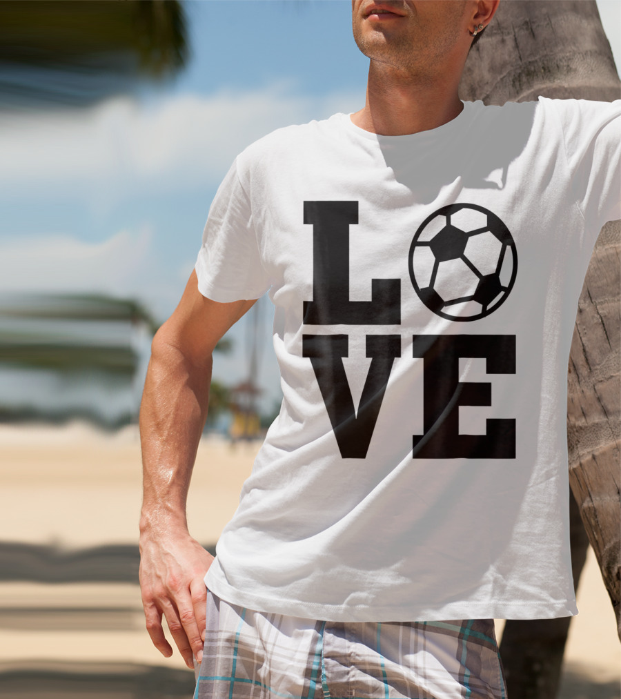 LOVE Soccer Coach Player 76 T-Shirt