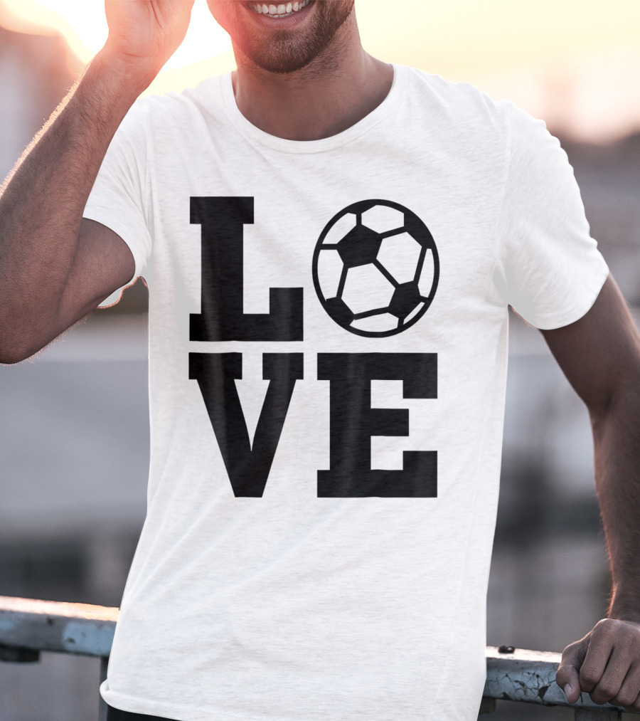 LOVE Soccer Coach Player 76 T-Shirt