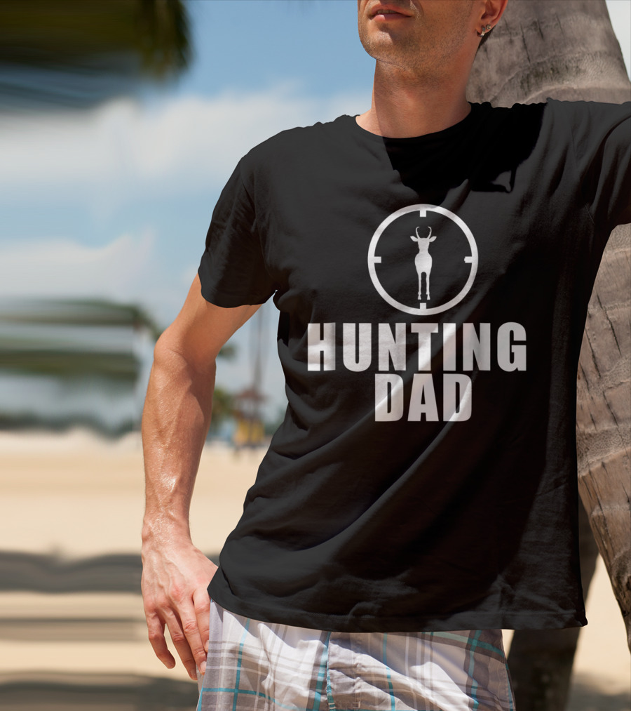Hunting Dad Mens Birthday T-Shirt