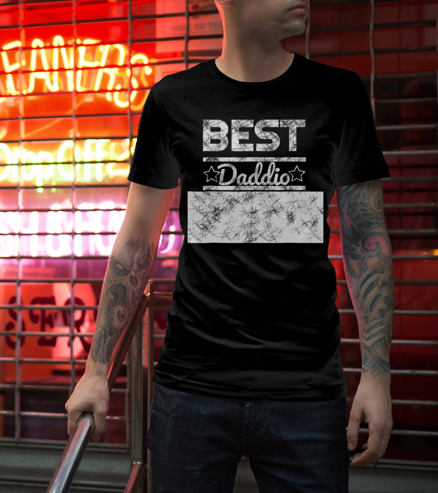 Best Daddio Ever Dad Pop Grandpa Fathers T-Shirt