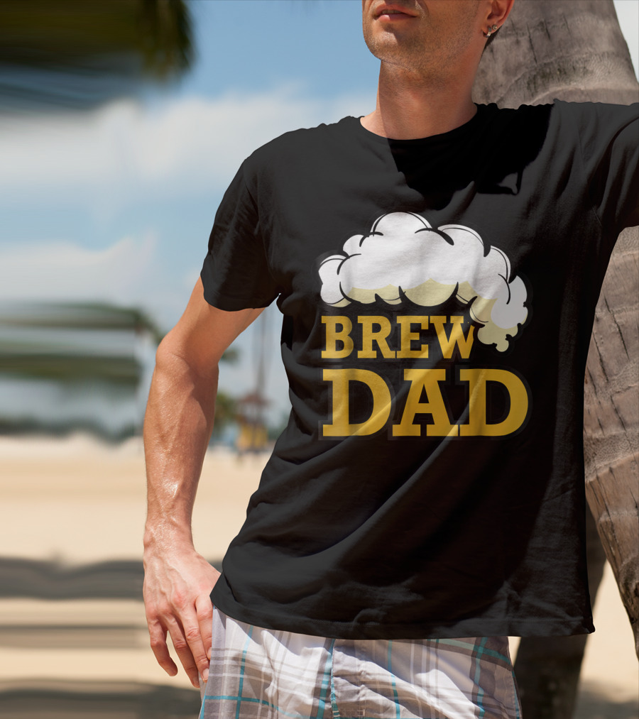 Brew Dad Beer Foam Festival Oktoberfest T-Shirt