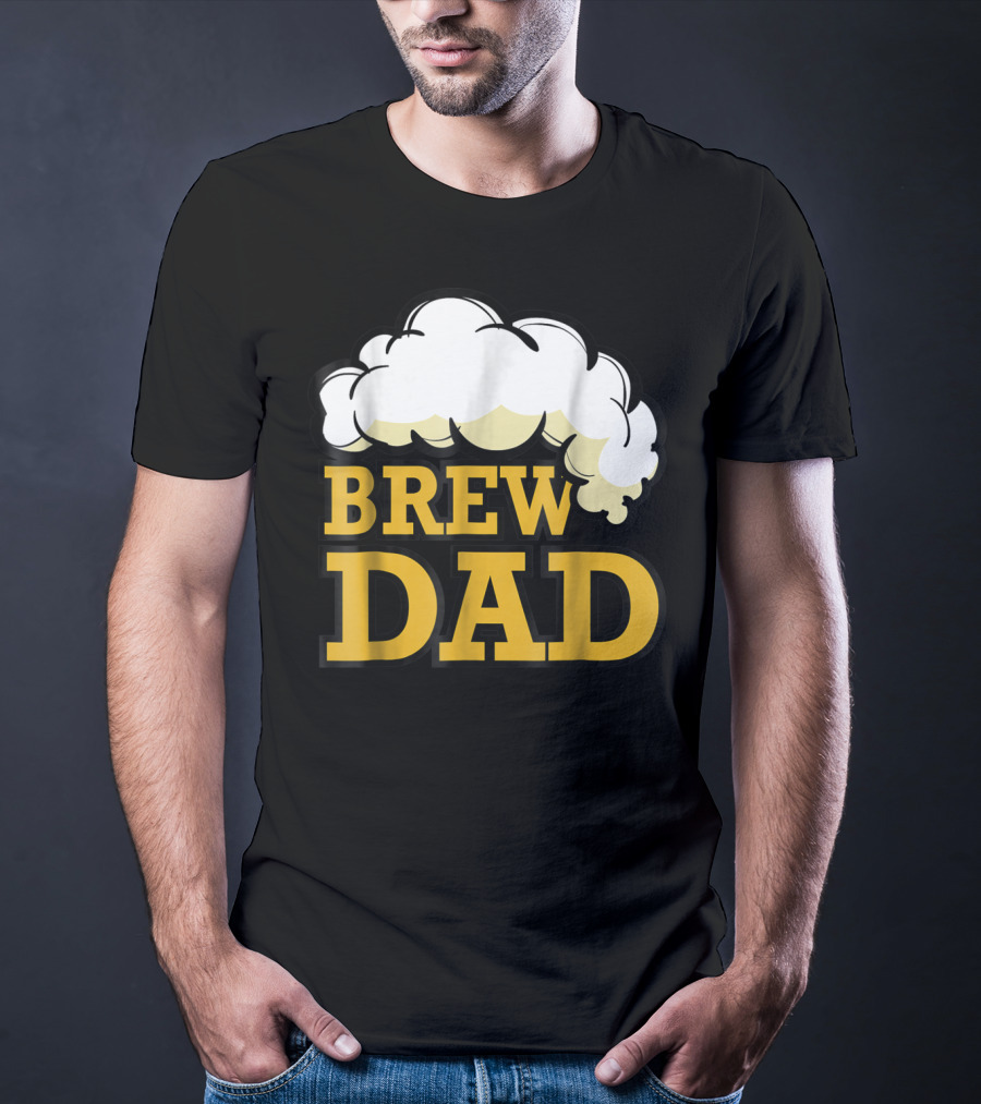 Brew Dad Beer Foam Festival Oktoberfest T-Shirt