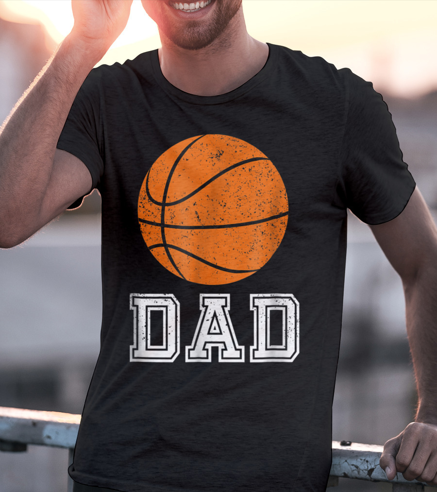 Dad Basketball Ballers For Baller Daddies53 T-Shirt