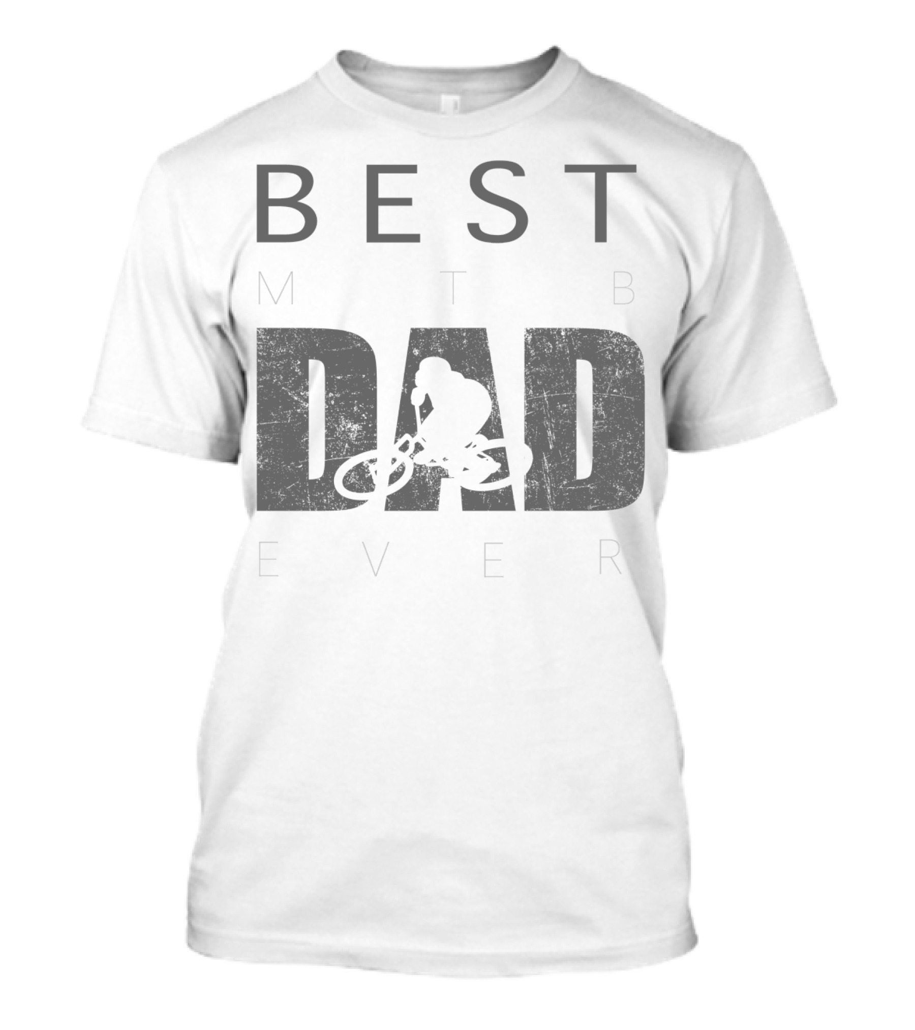 Best MTB Dad Ever Mountain Bike Rider T-Shirt