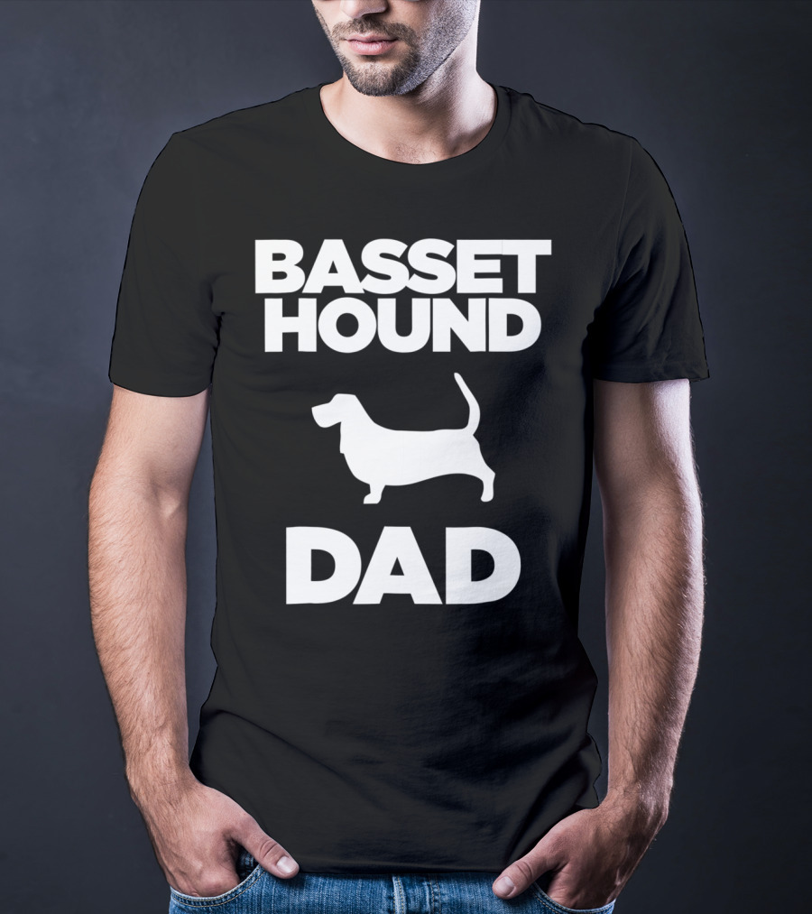Basset Hound Dad T-Shirt