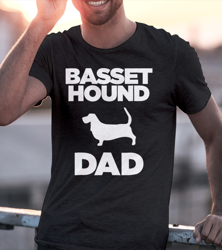 Basset Hound Dad T-Shirt