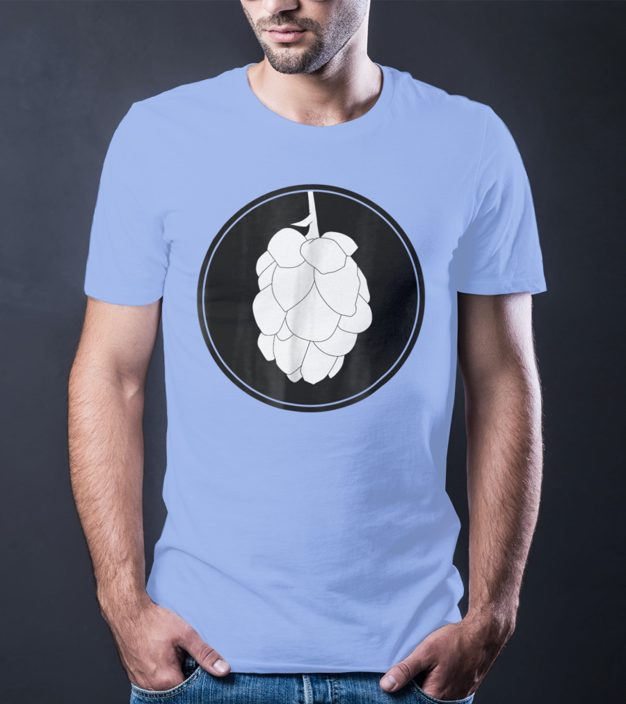 BIRTHDAY Craft Beer Hops Leaf Brewing Dad27 Hops Cone T-Shirt