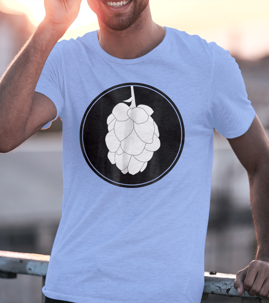 BIRTHDAY Craft Beer Hops Leaf Brewing Dad27 Hops Cone T-Shirt