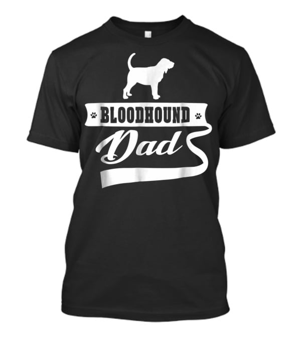 Bloodhound Dad Mens Dog Animal T-Shirt