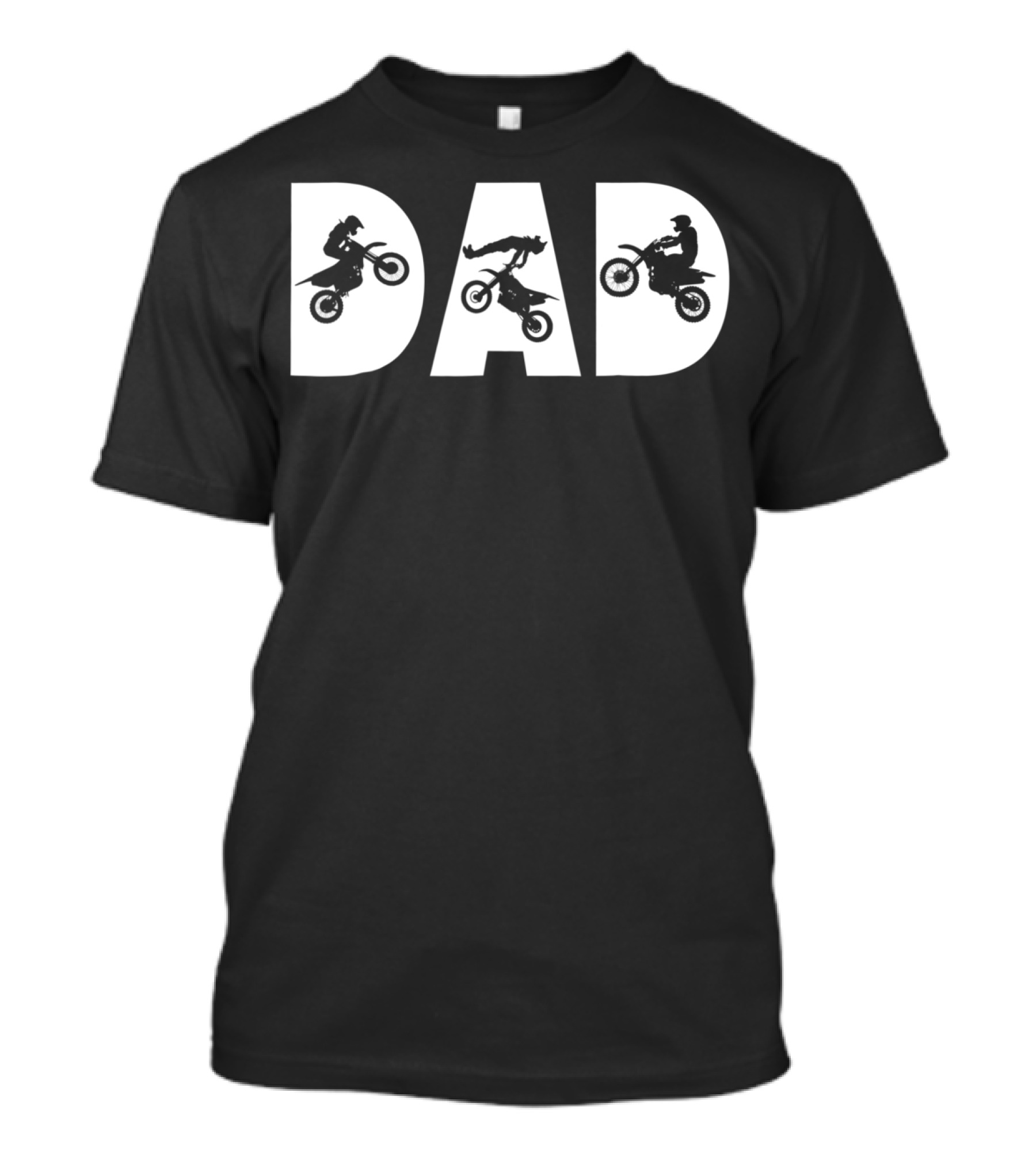 Dad Motocross Legend Family T-Shirt