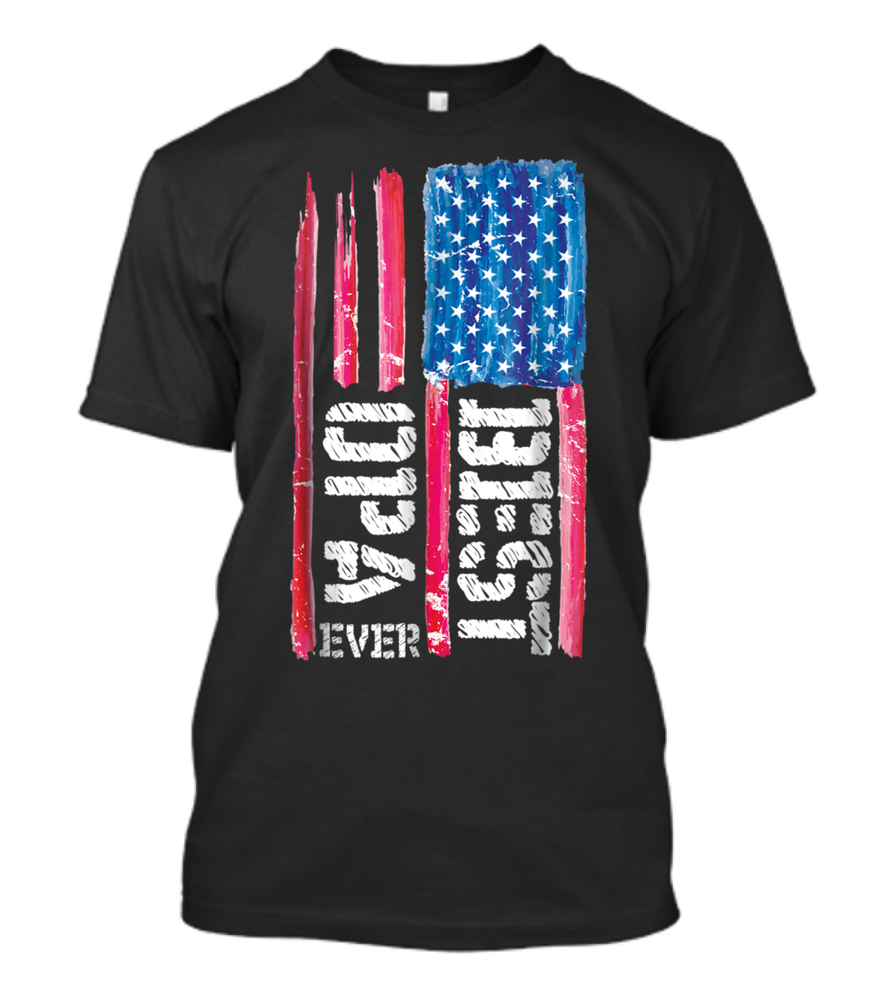 Best Opa Ever Patriotic Distressed American Flag T-Shirt