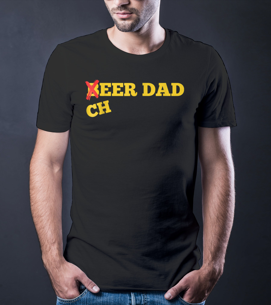 Cheer Dad Not Beer Dad Cheer Dad T-Shirt