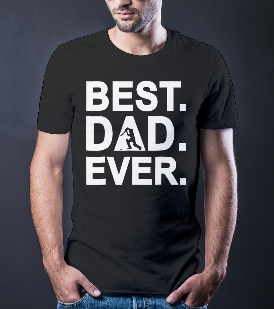 Best Cricket Dad Ever Day96 Best Dad Ever T-Shirt