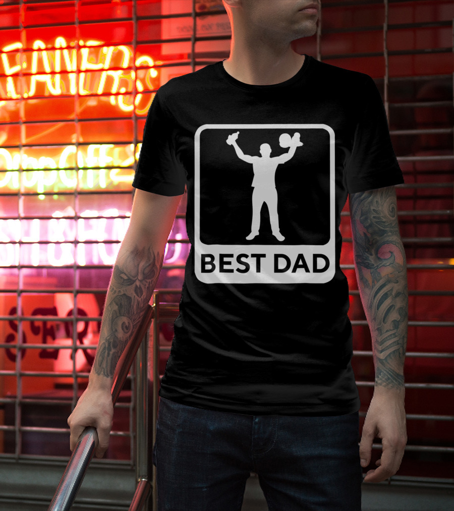 BEST DAD Funny New Cool Dad T-Shirt