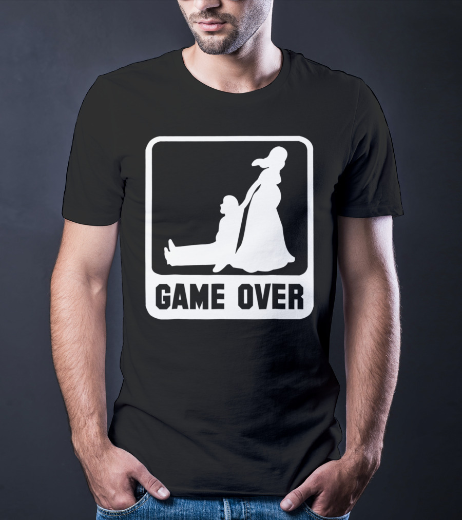 Game Over Wedding Humor T-Shirt