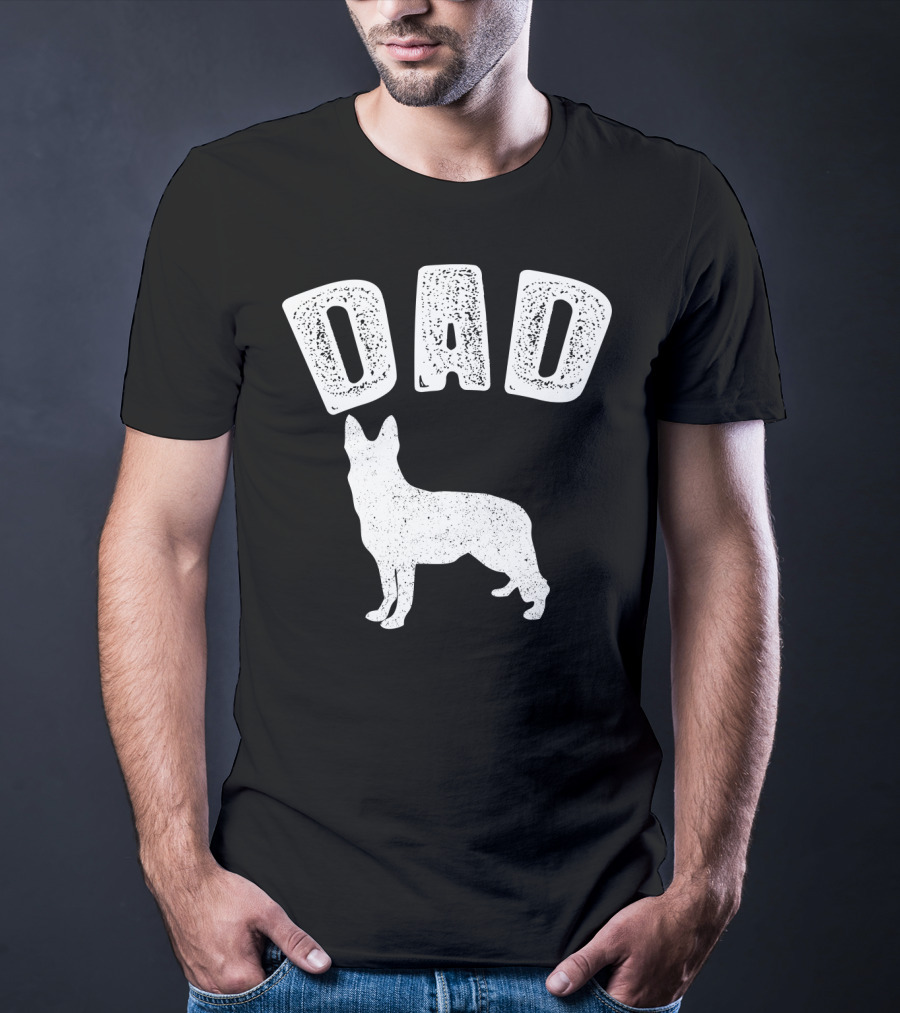 DAD GERMAN SHEPARD Matching Family T-Shirt