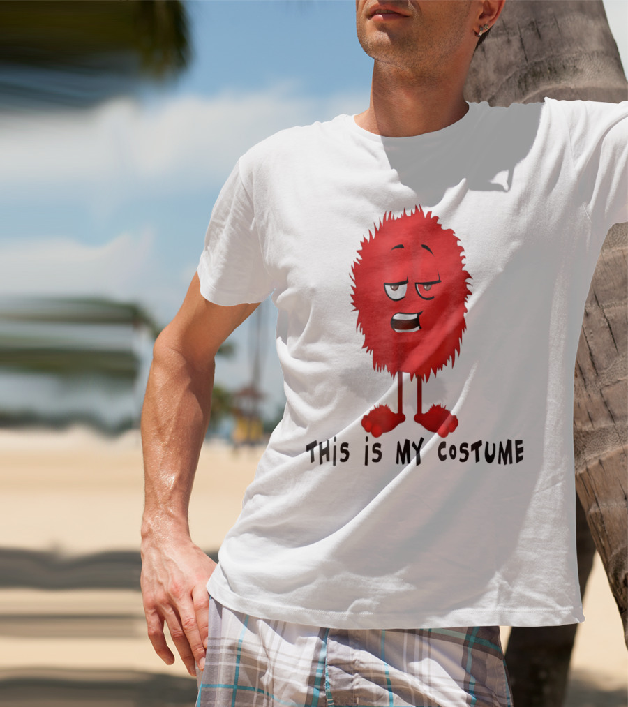 This Is My Costume Cute Halloween Monster Dad T-Shirt