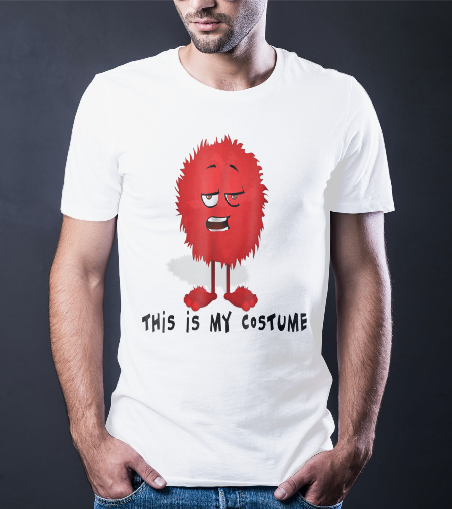 This Is My Costume Cute Halloween Monster Dad T-Shirt