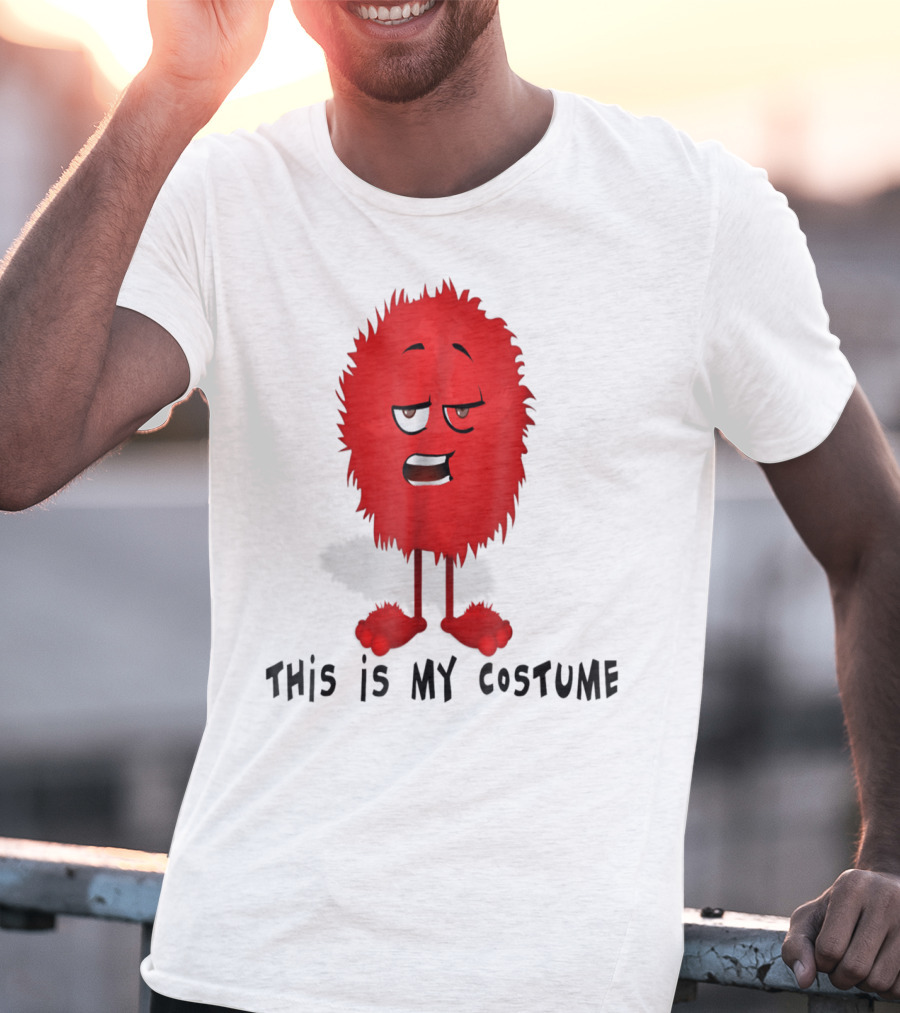 This Is My Costume Cute Halloween Monster Dad T-Shirt