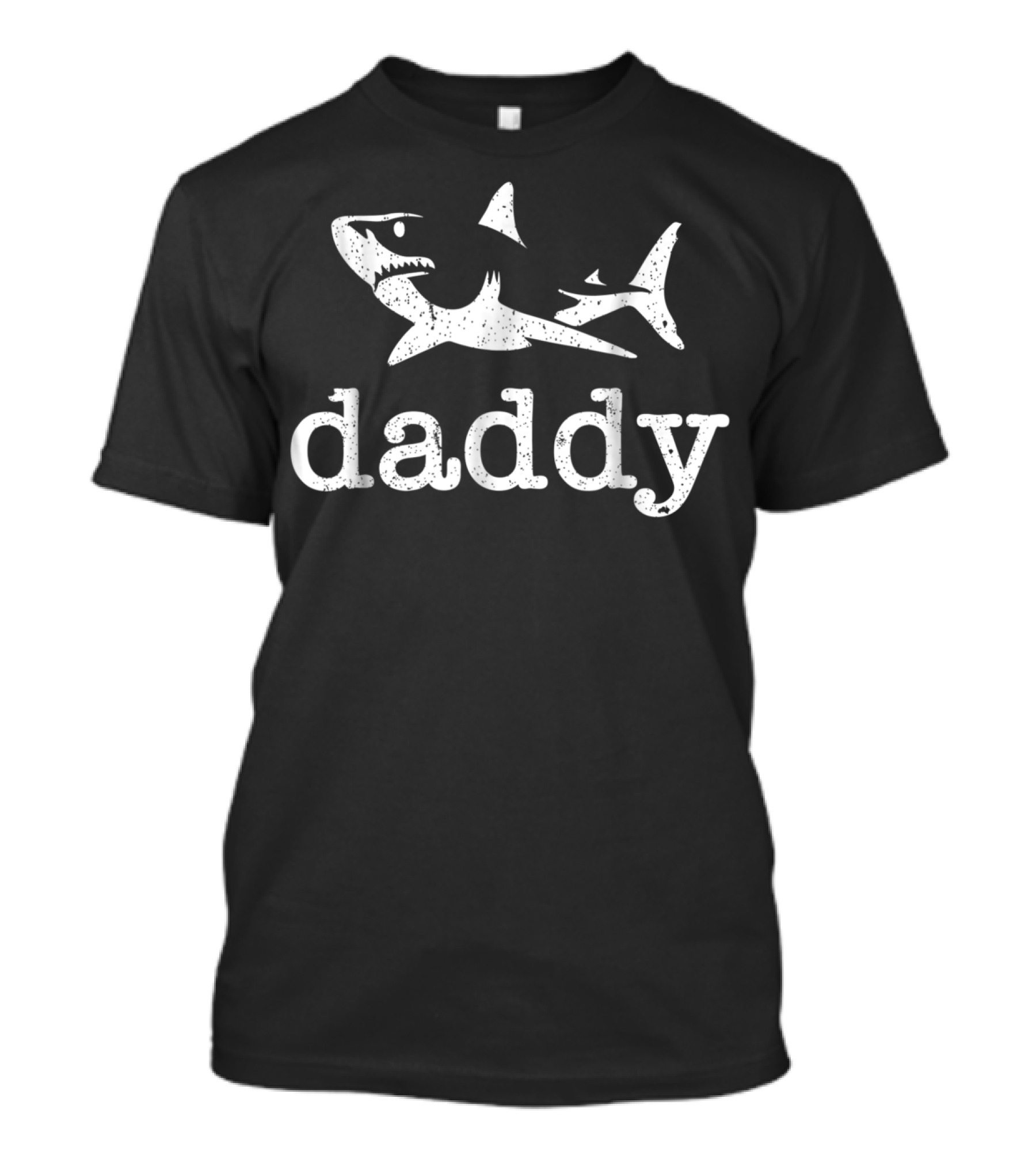 Daddy Shark Dad Matching Family Daddy Shark S37 T-Shirt