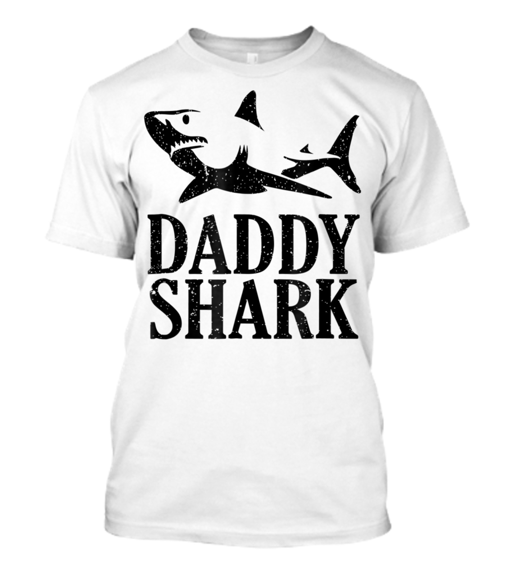 Daddy Shark Dad Of The Birthday Boy Daddy Shark T-Shirt