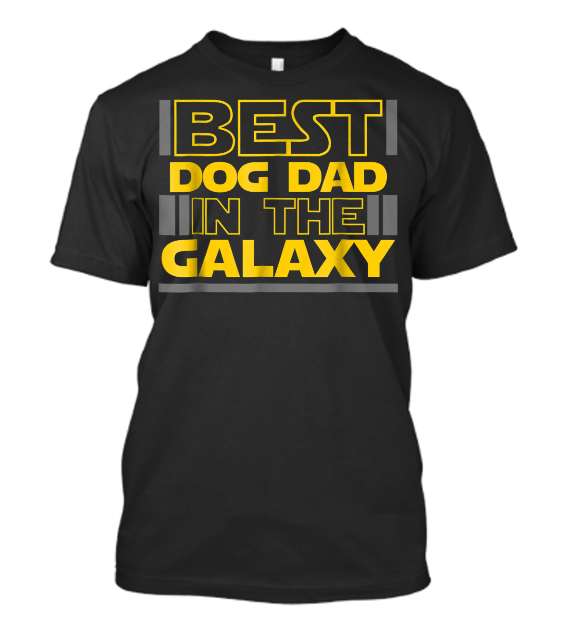 Best Dog Dad In The Galaxy Star Wars Inspired Father's Day T-Shirt
