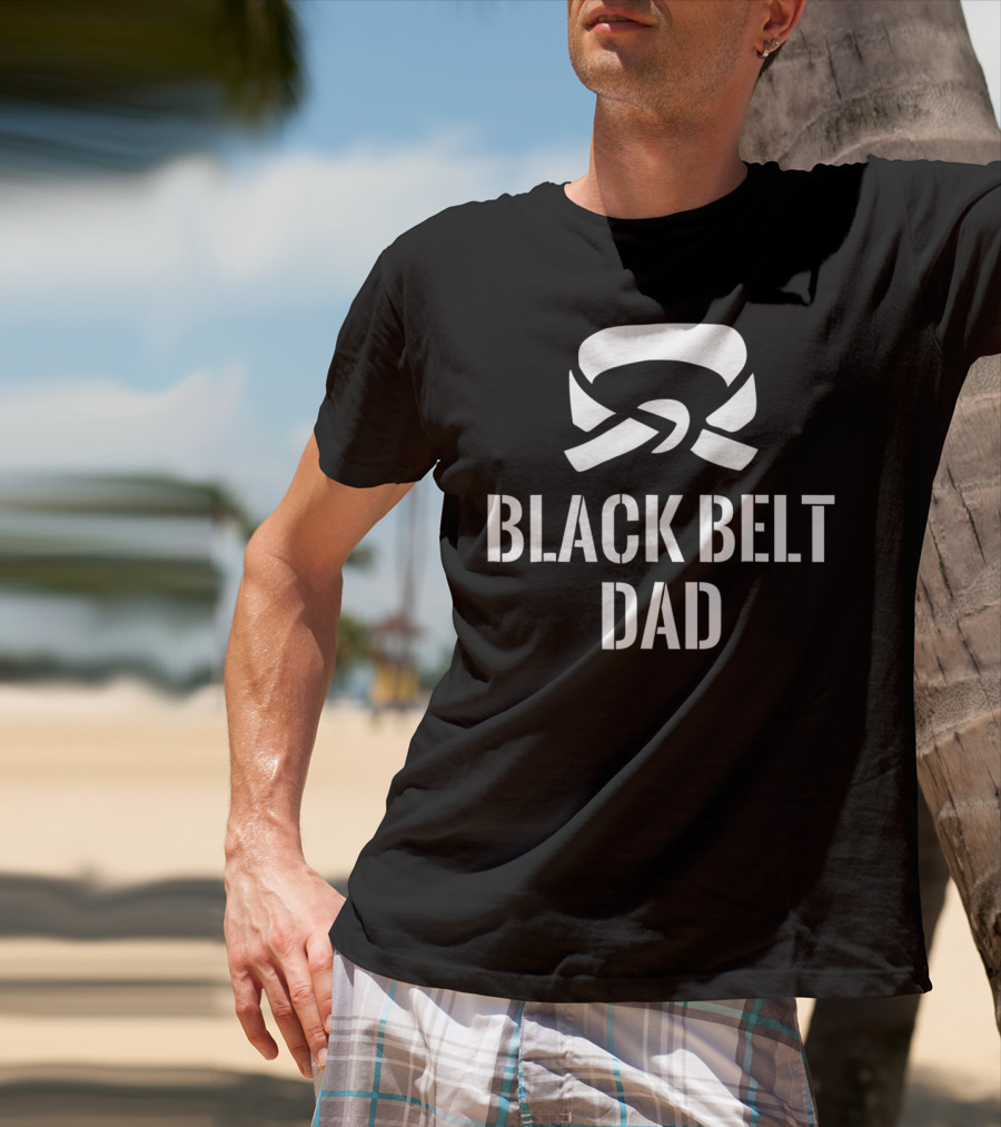 Black Belt Dad Karate T-Shirt