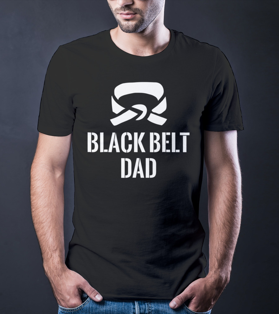 Black Belt Dad Karate T-Shirt