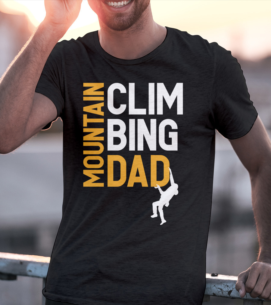 MOUNTAIN CLIMBING DAD T-Shirt