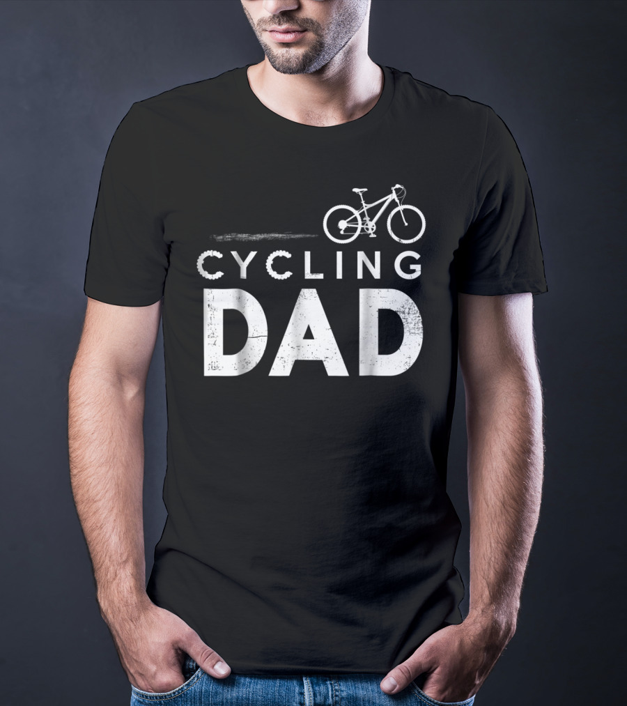 Cycling Dad Bike T-Shirt