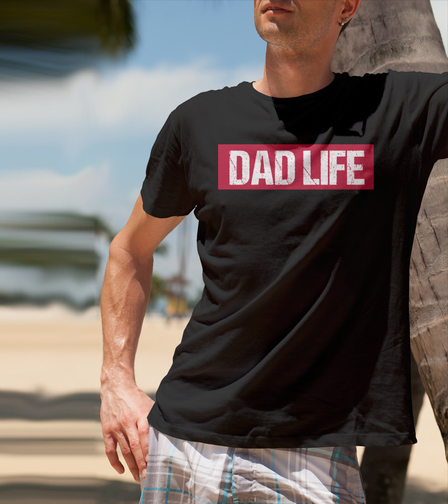 Dad Life Vintage 30 T-Shirt