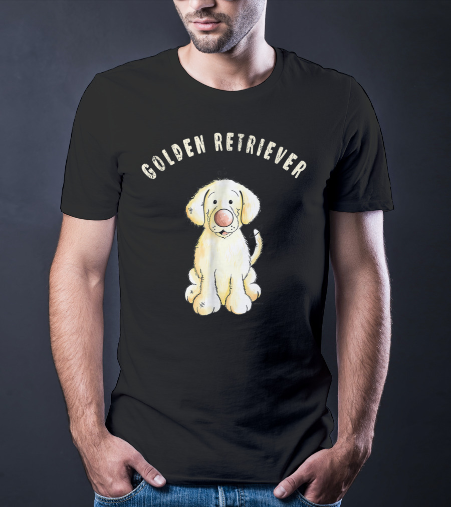 Golden Retriever Puppy For Dog Mom Or Dad T-Shirt