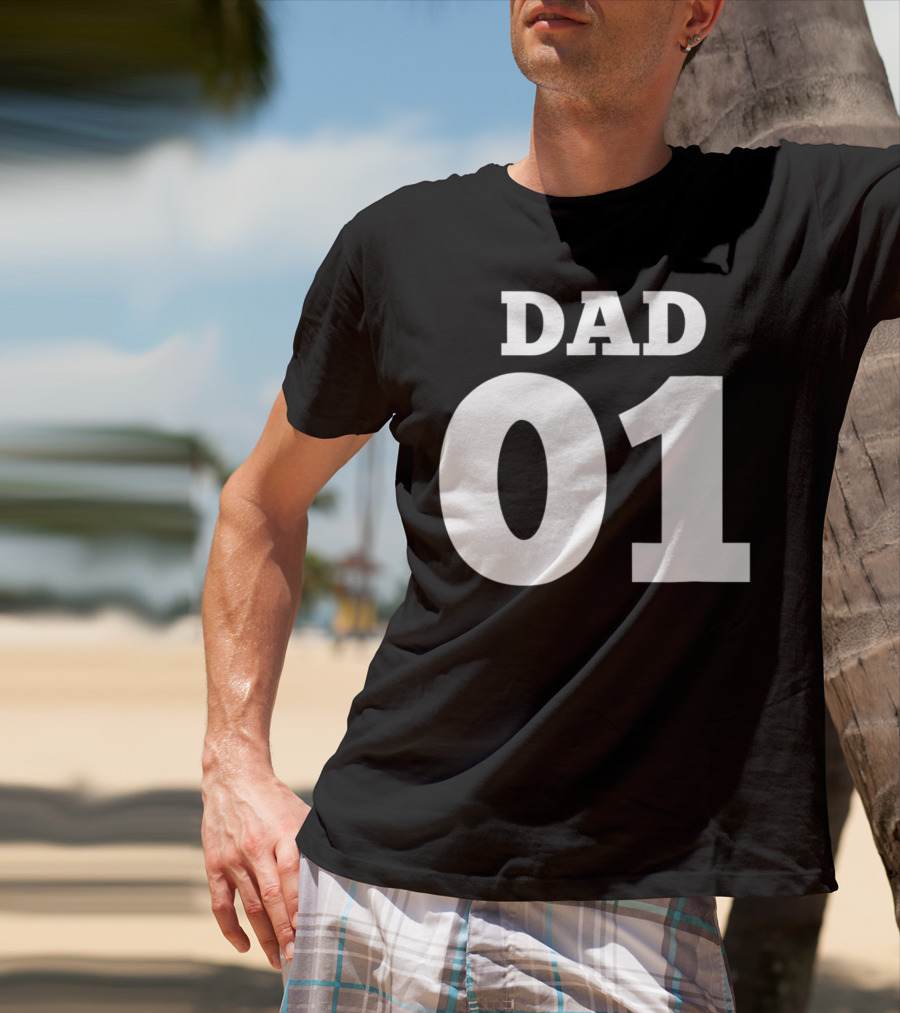 DAD 01 For The 1 Dad In Your Life 63 T-Shirt
