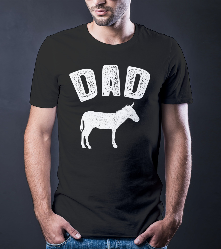 DAD DONKEY Family Matching T-Shirt