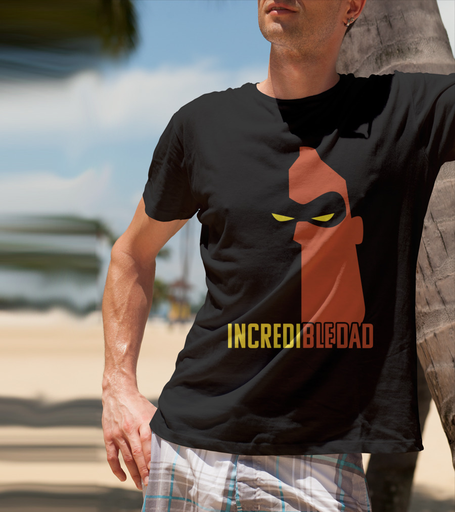 Disney Pixar Incredibles 2 IncrediBle Dad Hero Mask T-Shirt