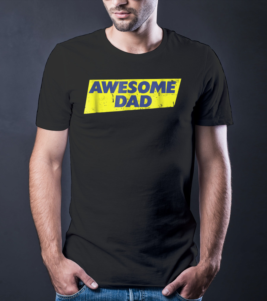 AWESOME DAD Vintage Style Design59 T-Shirt