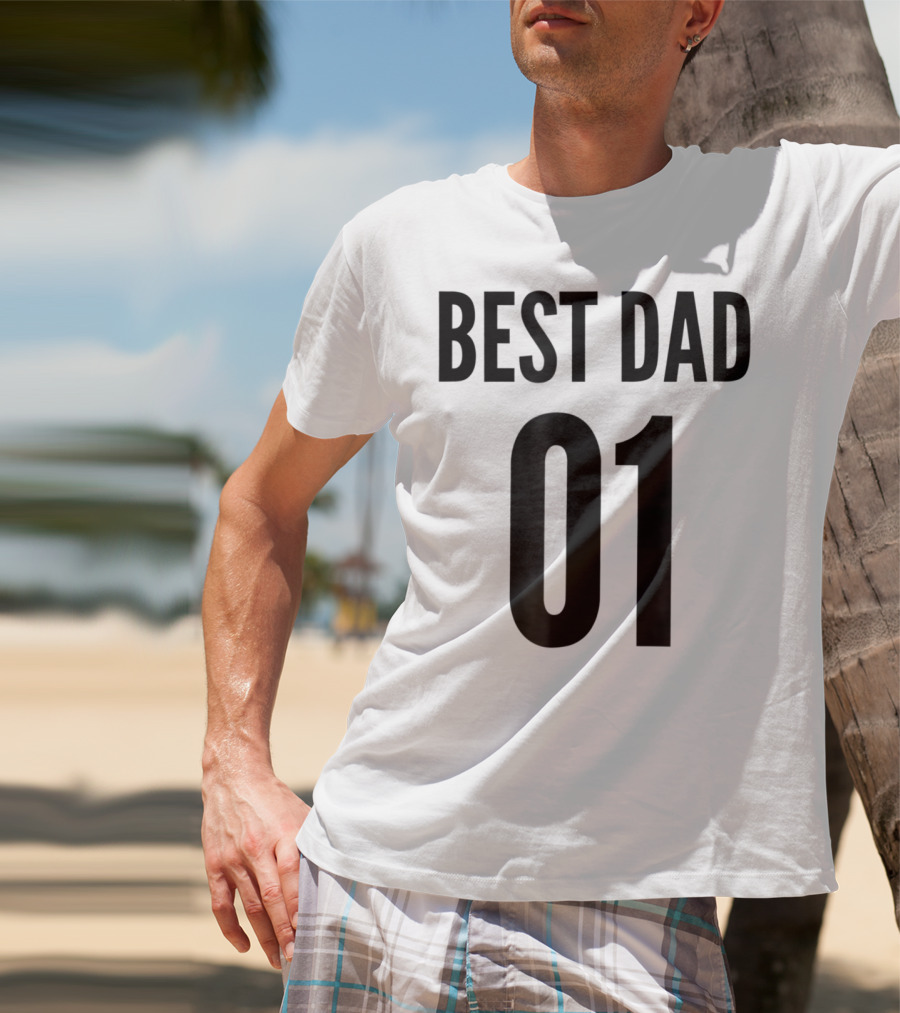 Best Dad 01 Number 1 Dad T-Shirt