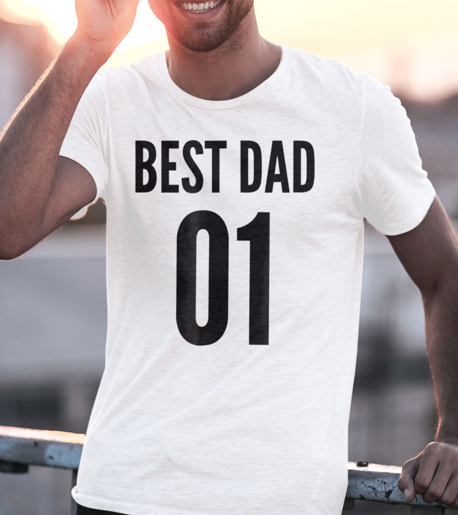 Best Dad 01 Number 1 Dad T-Shirt