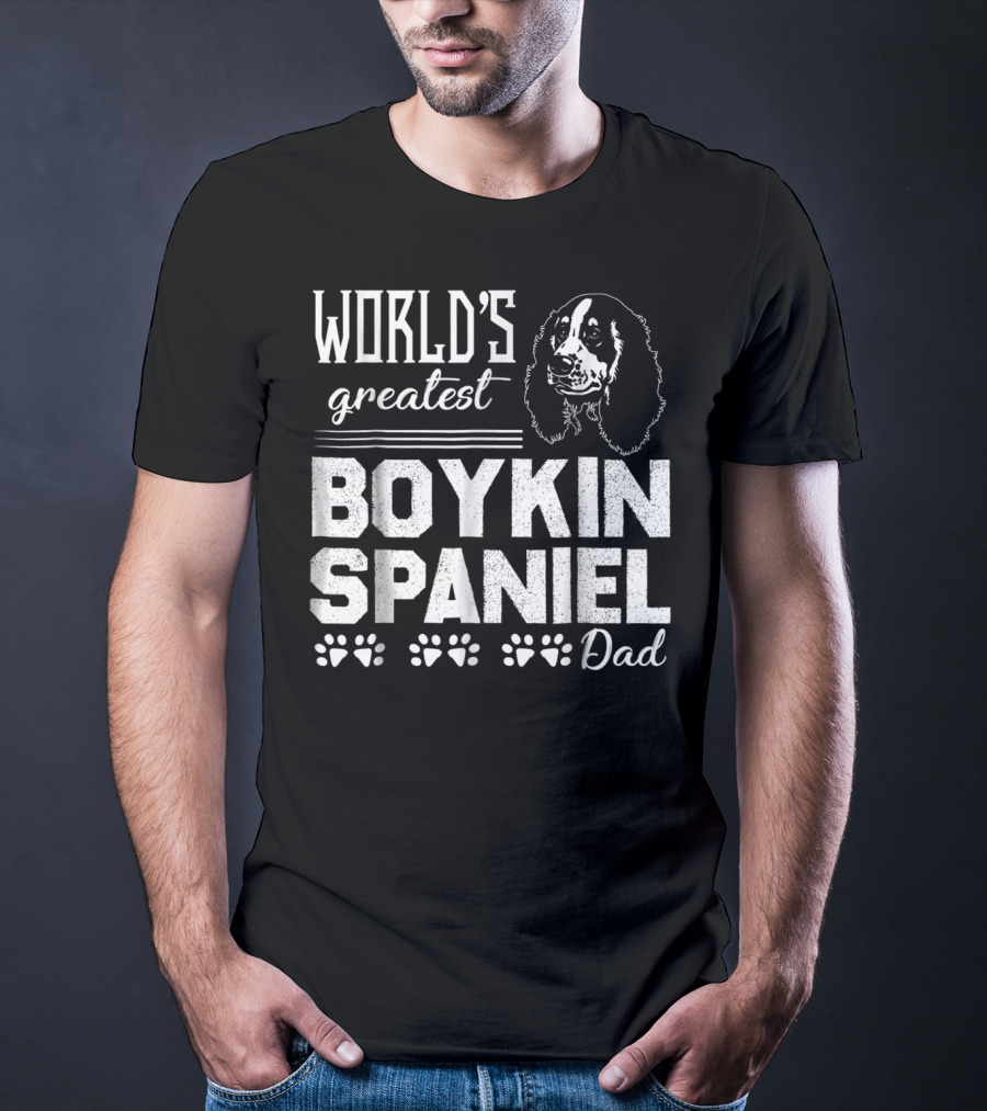 World's Greatest Boykin Spaniel Dad T-Shirt