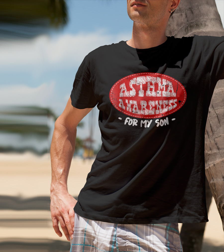Asthma Awareness For My Son T-Shirt