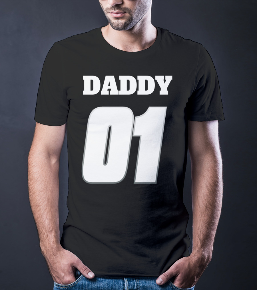 Daddy 01 Number One Dad T-Shirt