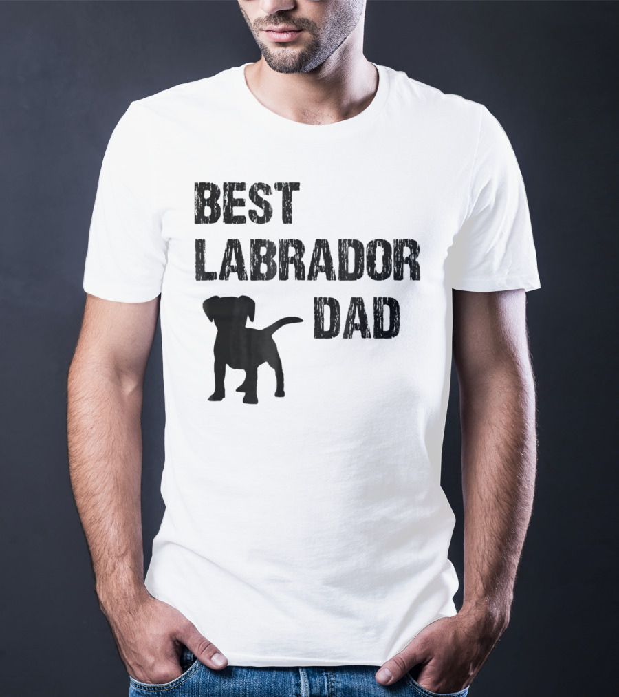 Best Labrador Dad T-Shirt