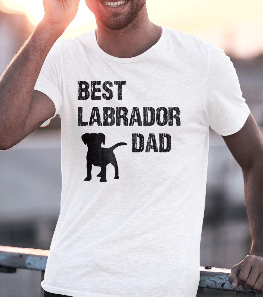 Best Labrador Dad T-Shirt