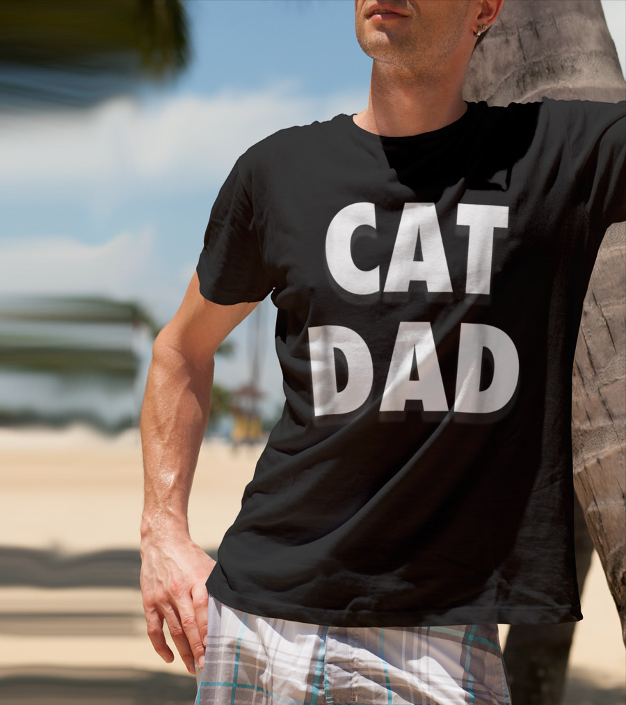 CAT DAD T-Shirt