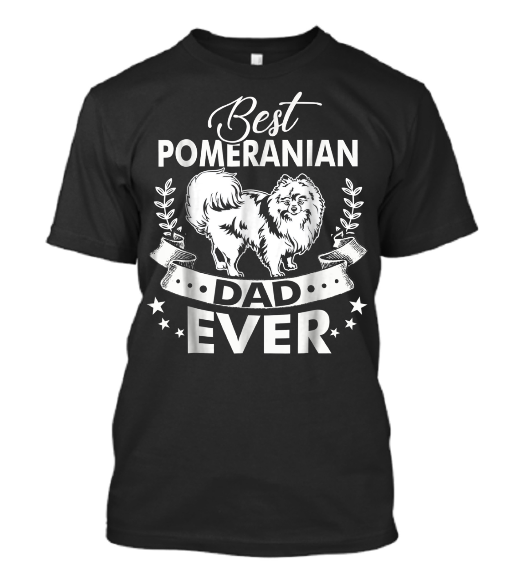 Best Pomeranian Dad Ever 58 T-Shirt