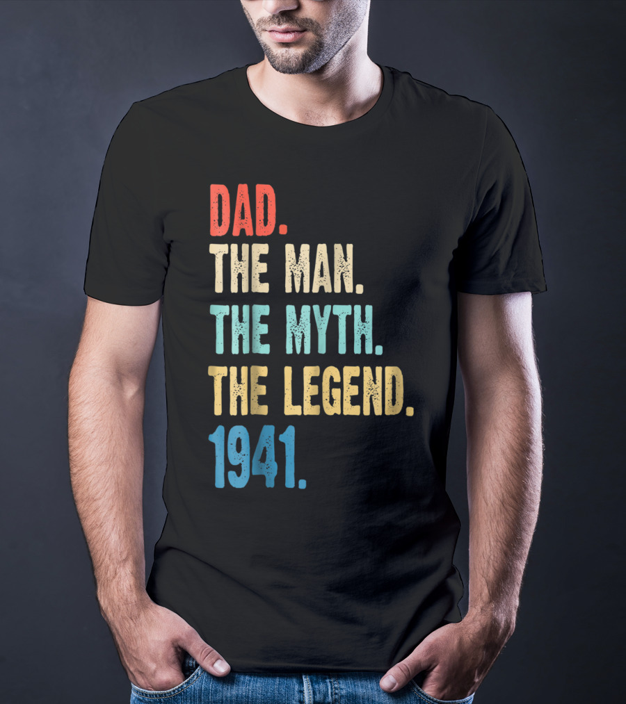 Dad The Man The Myth The Legend 1941 T-Shirt