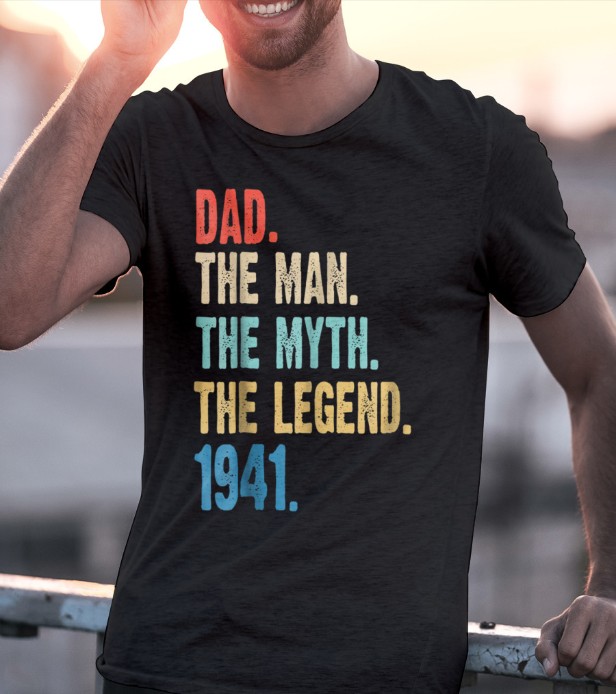 Dad The Man The Myth The Legend 1941 T-Shirt